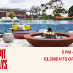 Josh Lee Hamilton performing at Fire Pit Fridays